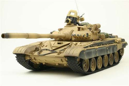 Танк VSTANK PRO Russian Army Tank T72 M1 1:24 IR (Desert RTR Version) [A02105701]